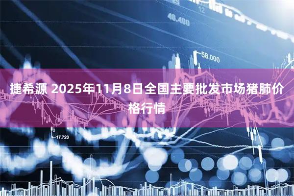 捷希源 2025年11月8日全国主要批发市场猪肺价格行情
